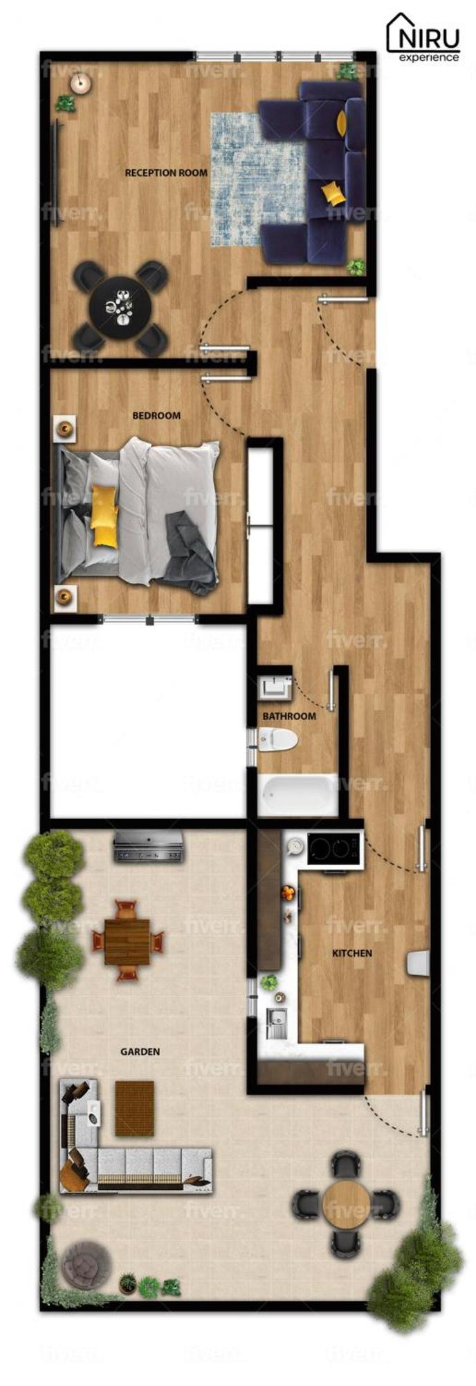Niru Experience Huge Private Terrace Apartment London Luaran gambar